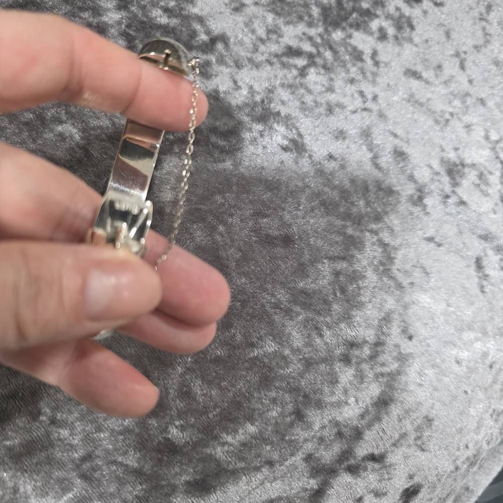 Minimalist Silver Infinity Bracelet - image 4